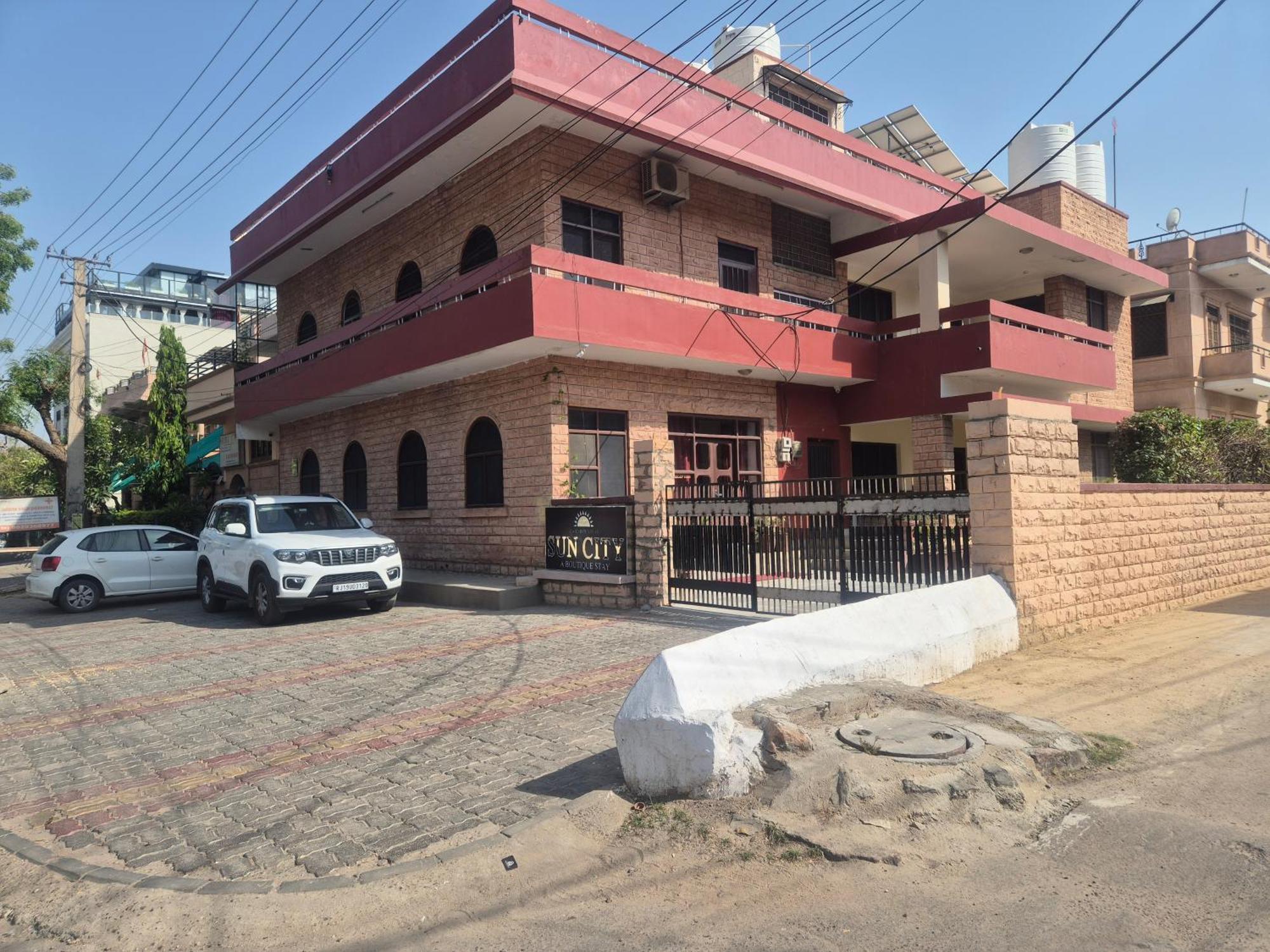 Hotel Gajender Niwas Sun City A Boutique Stay Dzsódhpur Kültér fotó